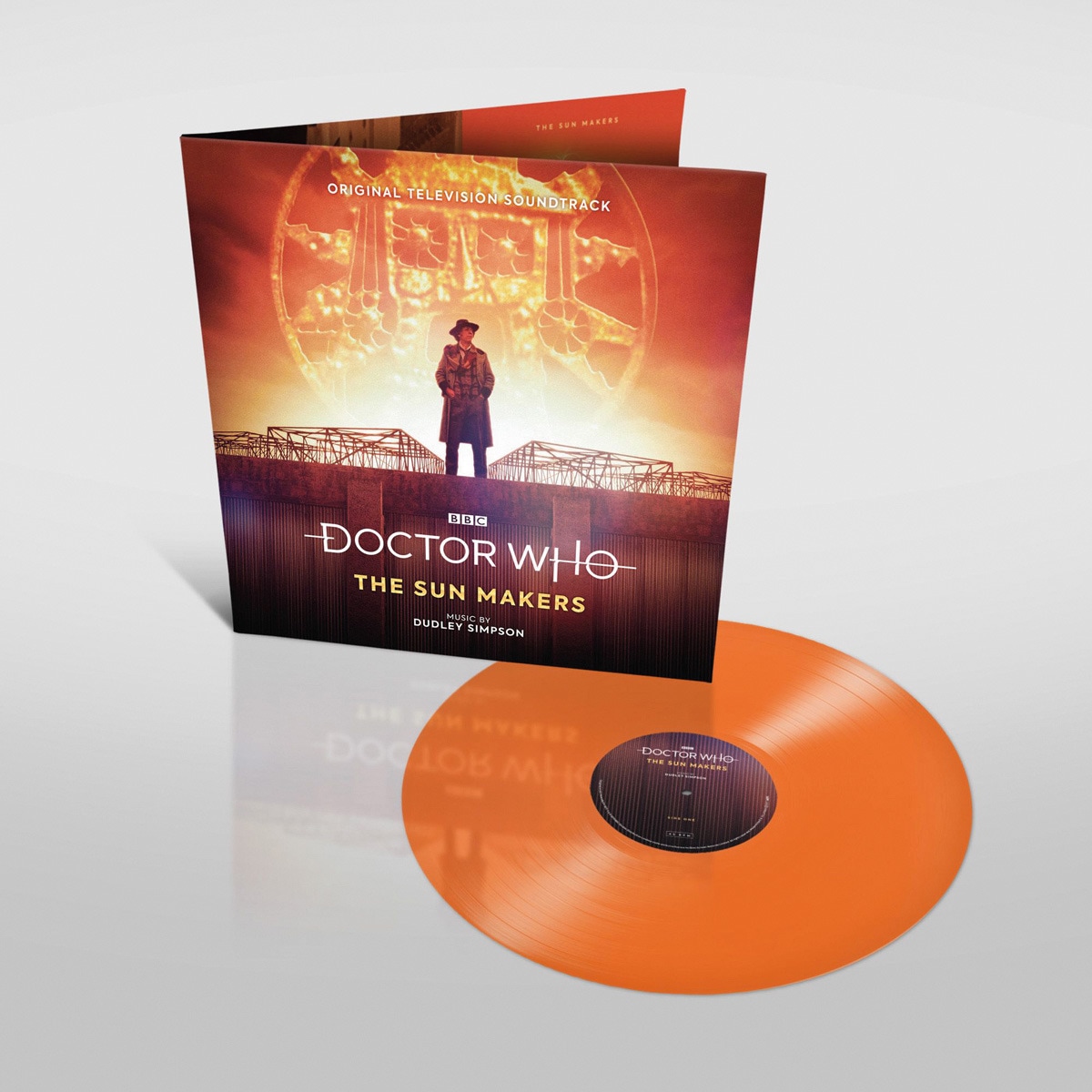 Doctor Who - The Sun Makers (Dudley Simpson) (Edición color) (LP-Vinil) Laranja-2