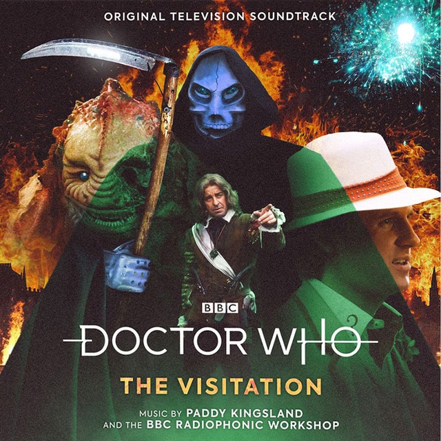 Doctor Who  The Visitation Paddy KingslandBBC Radiophonic Workshop Edicion color LPVinilo