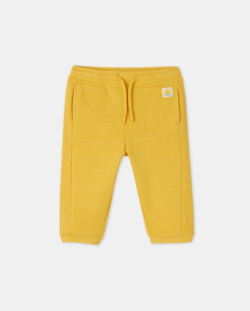 Pantalon b b fille molleton avec lien Mode enfant El Corte Ingl s