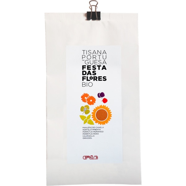 Tisana Festa das Flores Bio embalagem 40 g