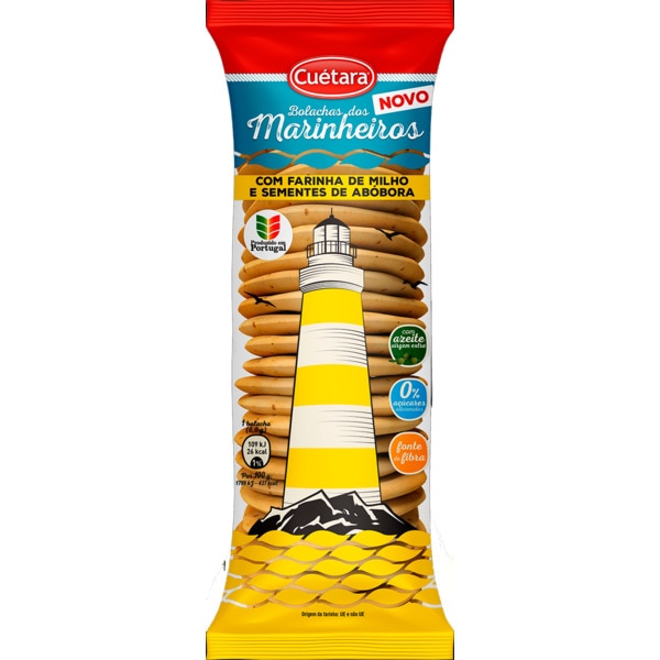 Marinheiros Milho e Sementes de Abóbora embalagem 150 g