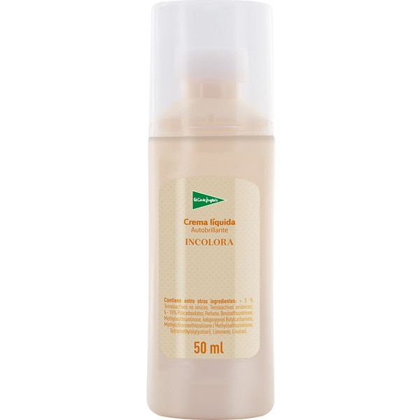 Colourless self-shine liquid cream with applicator tube 50 ml