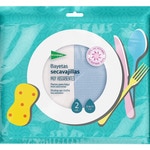 bayetas microfibra secavajillas muy absorbentes 50x50cm bolsa 2 unidades