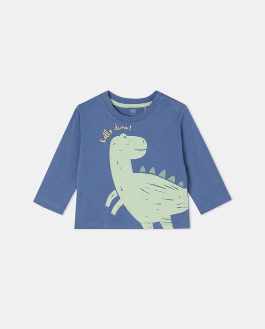 Tee shirt dinosaure garçon hot sale