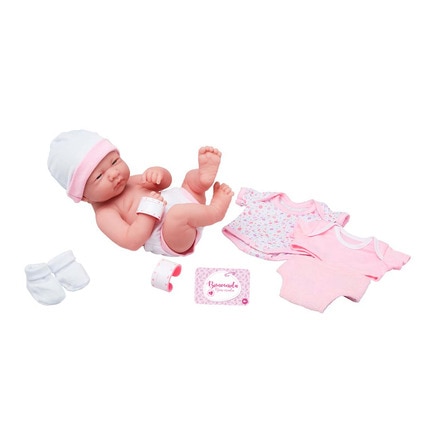 Muñeca bebé con ropita Bienvenida a casa 