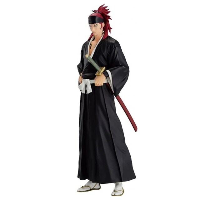 Estatua 17 cm Renji Abarai Bleach Banpresto.