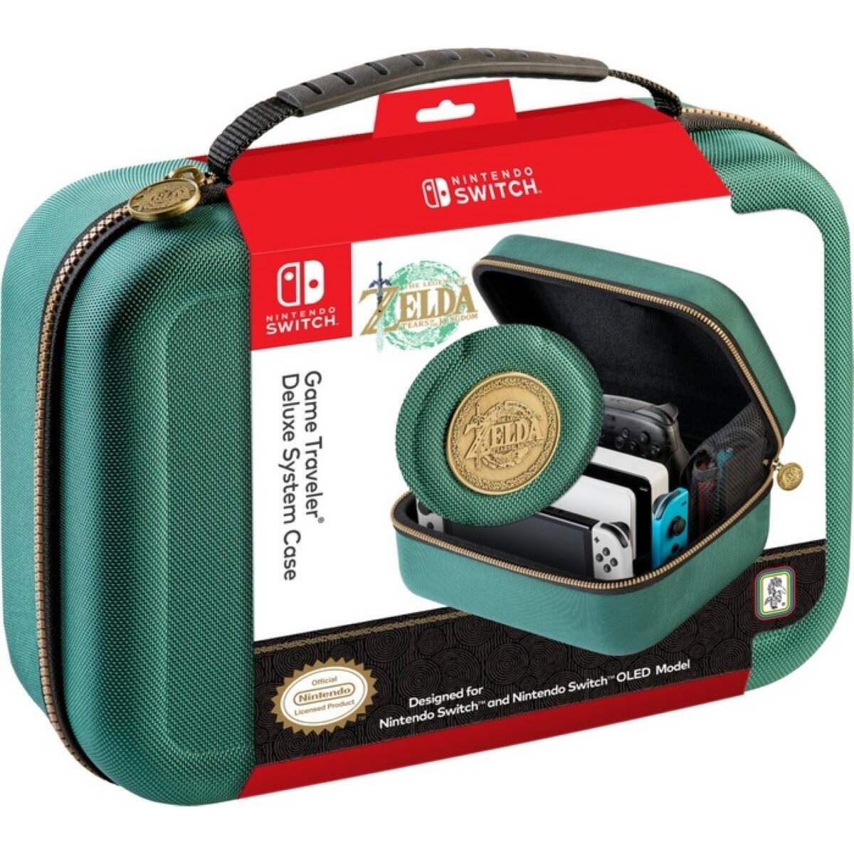 Imagem 0 de Mala Zelda Tears of Kingdom Game Traveler Deluxe - Nintendo Switch