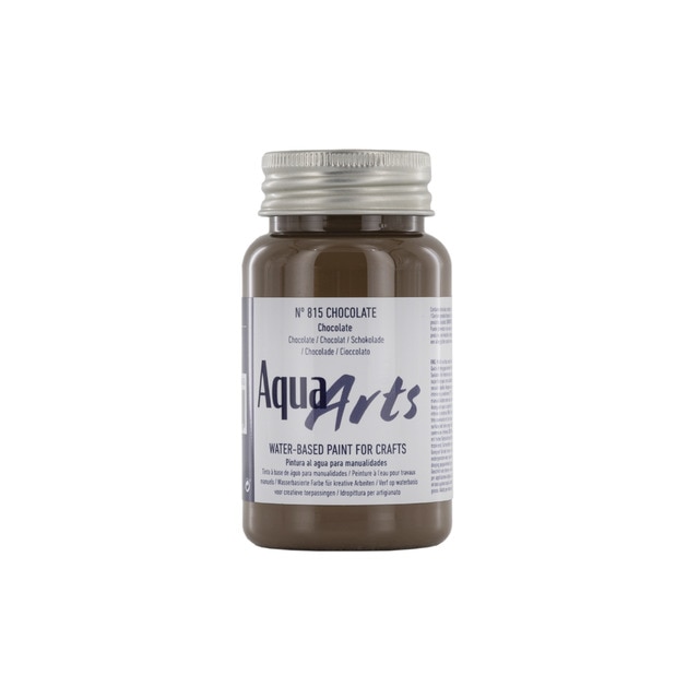 Bote de pintura para manualidades de 100ml TITAN Arts chocolate.