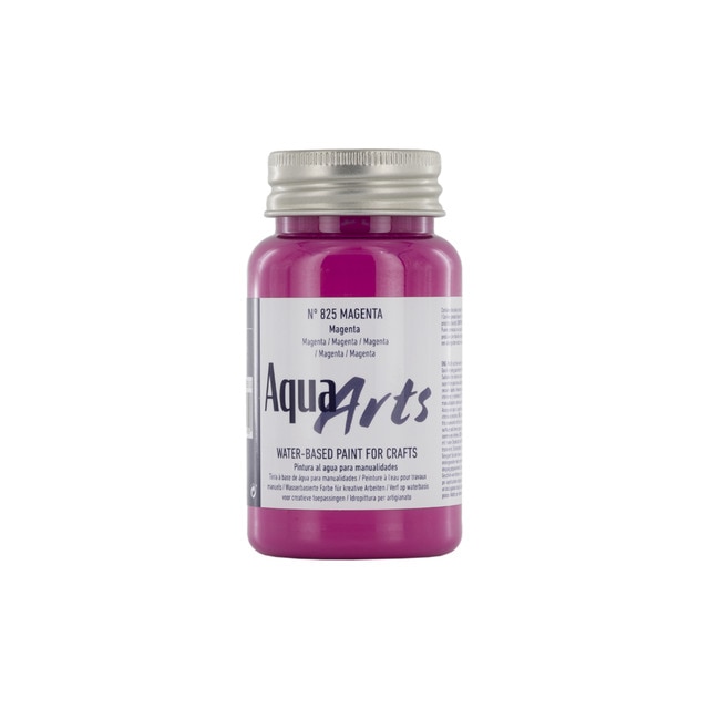 Bote de pintura para manualidades de 100ml TITAN Arts magenta.