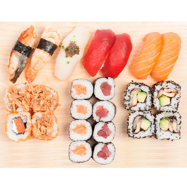 Hokkaido Tray assorted sushi tray 23 pieces