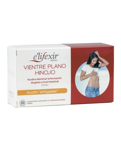 32 Cápsulas Vientre Plano Hinojo Elifexir Esenciall Salud Elifexir