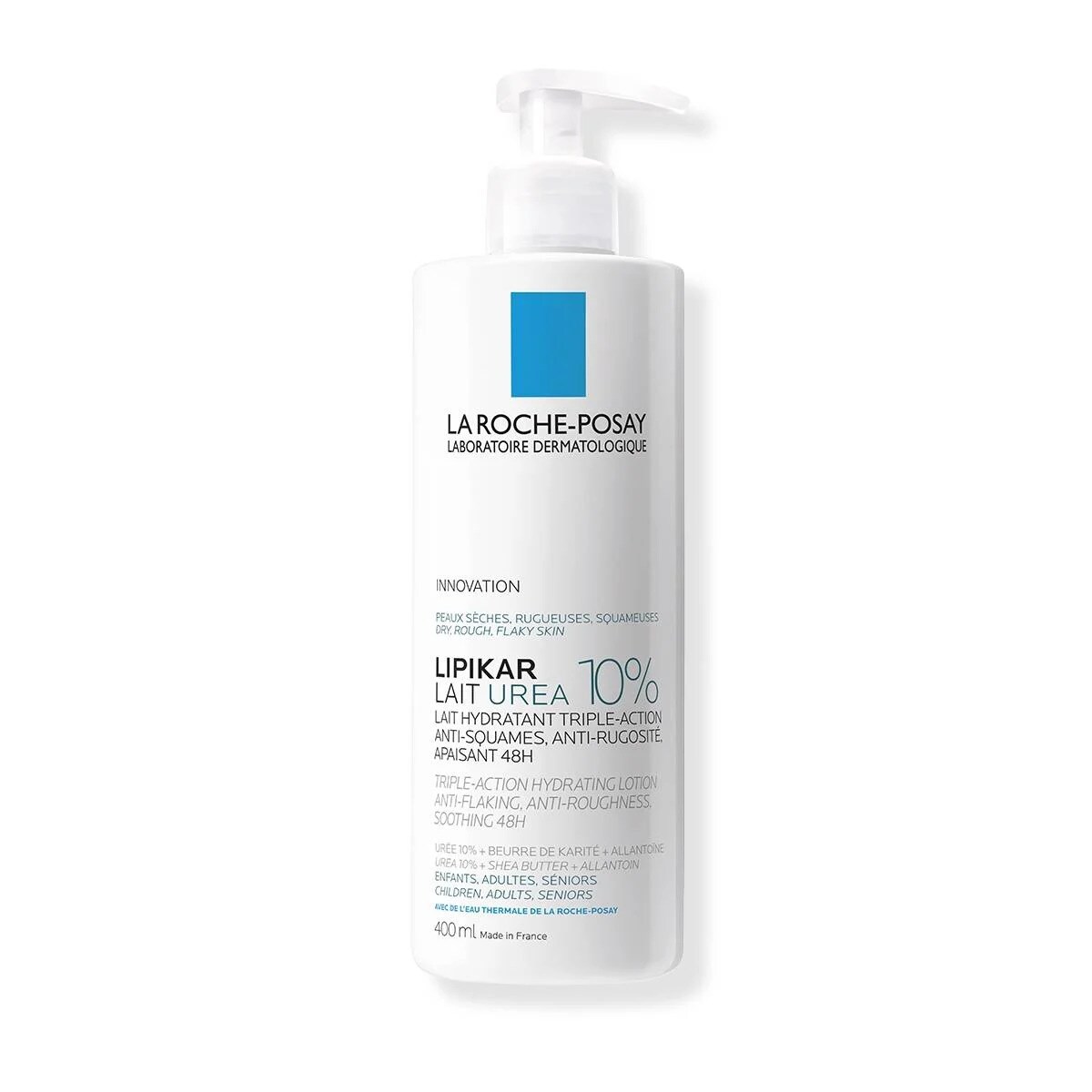 Imagem 0 de Leite Corporal LIPIKAR Lait Urea 10% - 400 ml