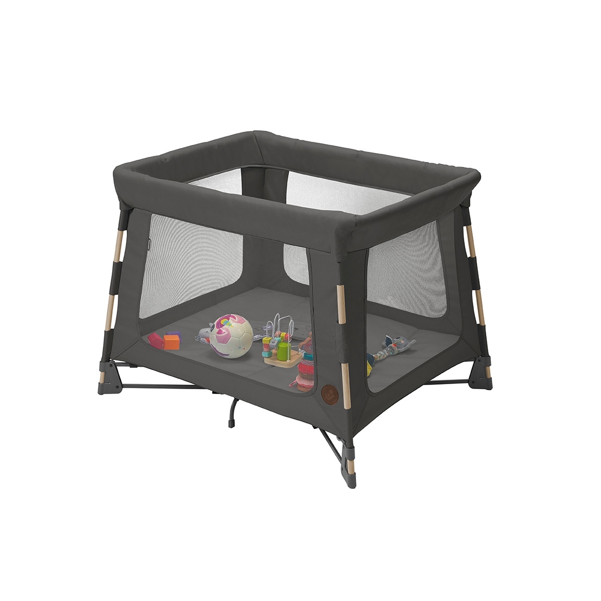 Berço de Viagem Swift Playard, 0-3,5 Anos - <15 Kg Cinzento-escuro-10