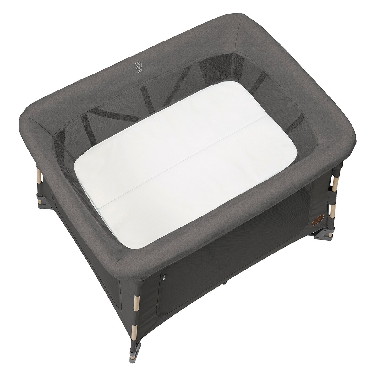 Berço de Viagem Swift Playard, 0-3,5 Anos - <15 Kg Cinzento-escuro-8