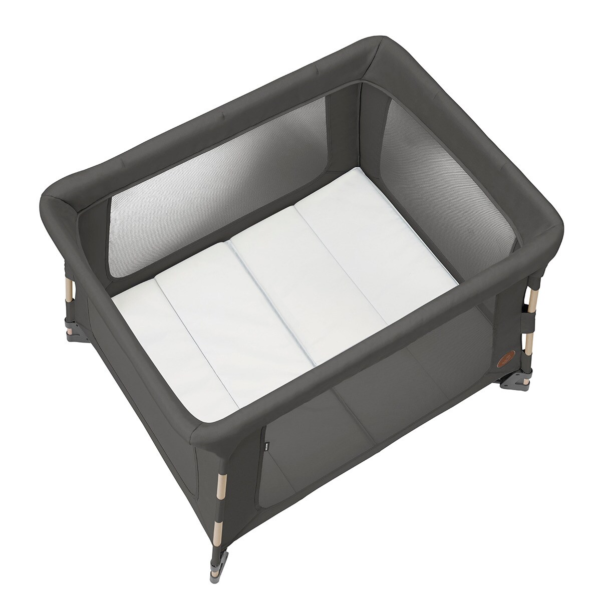 Berço de Viagem Swift Playard, 0-3,5 Anos - <15 Kg Cinzento-escuro-7