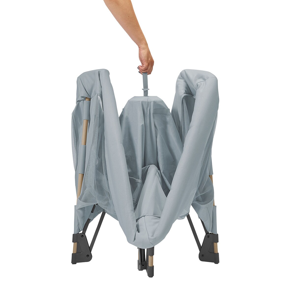 Berço de Viagem Swift Playard, 0-3,5 Anos - <15 Kg Cinzento-9