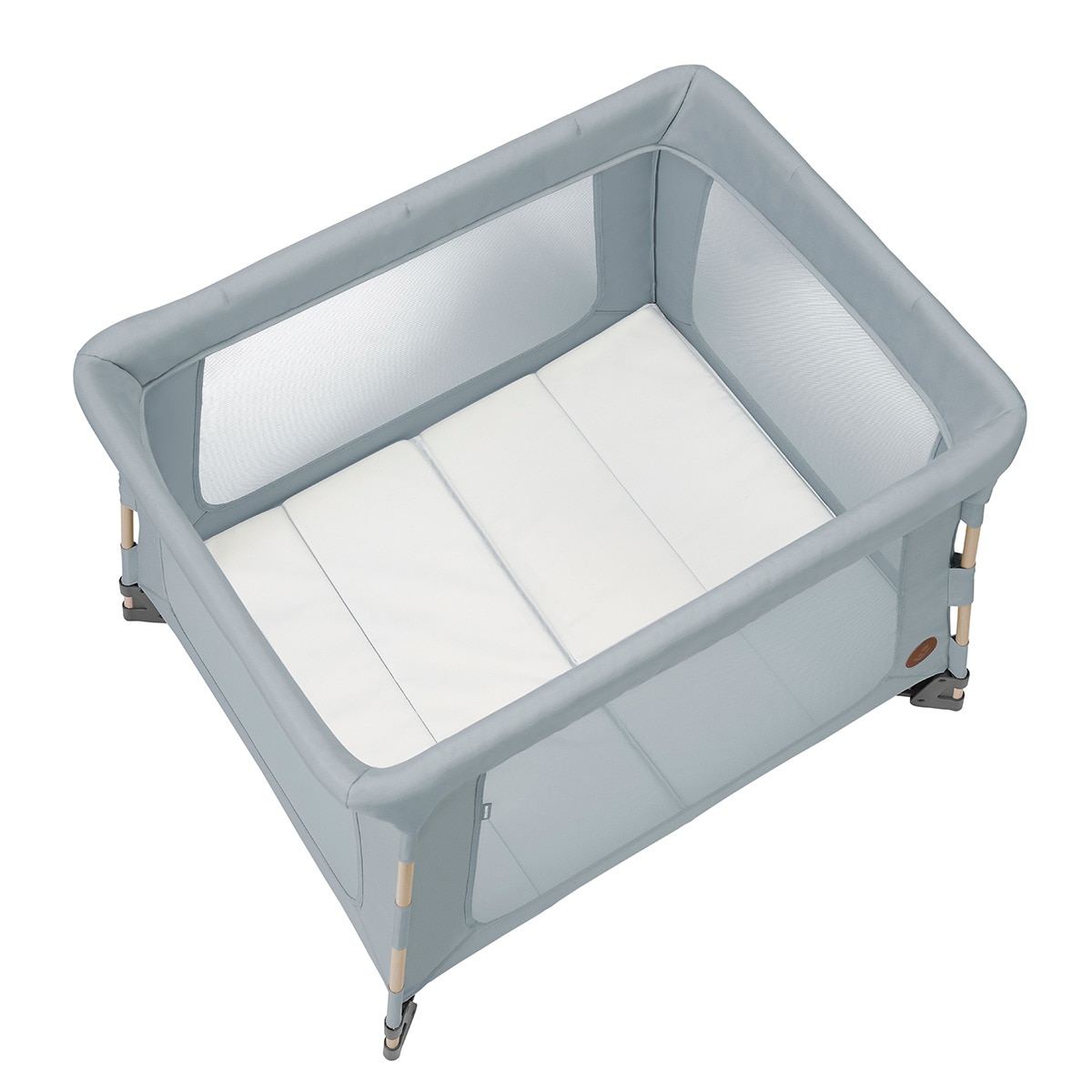 Berço de Viagem Swift Playard, 0-3,5 Anos - <15 Kg Cinzento-7