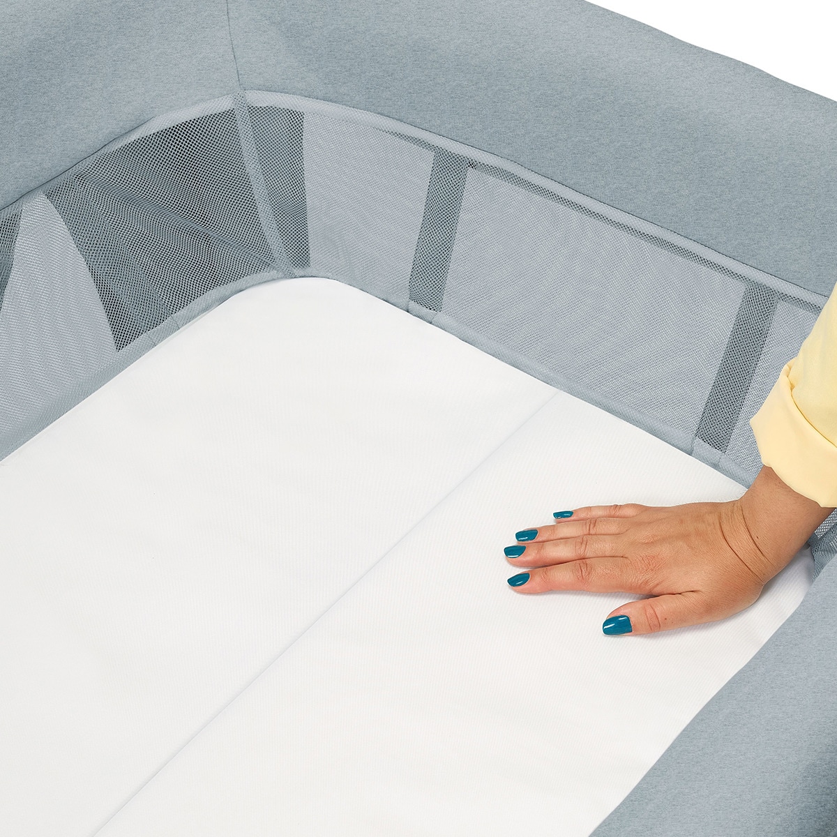Berço de Viagem Swift Playard, 0-3,5 Anos - <15 Kg Cinzento-6