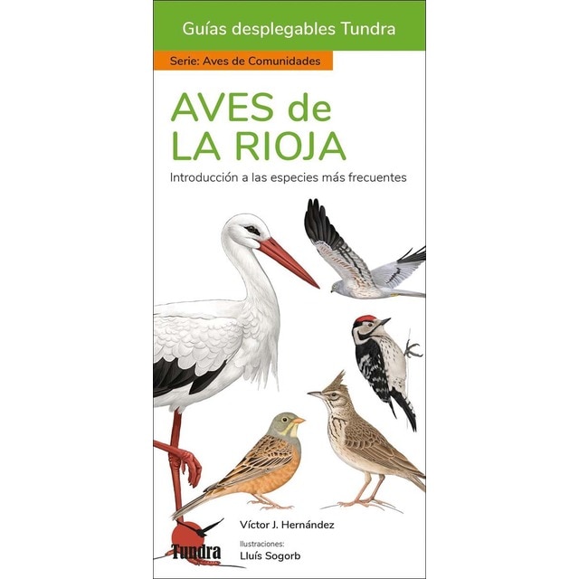 Aves de la rioja - guias desplegables tundra