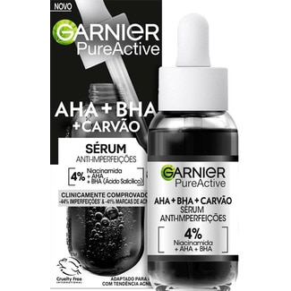 Garnier Sérum Pure Active Preto embalagem 1 unidade