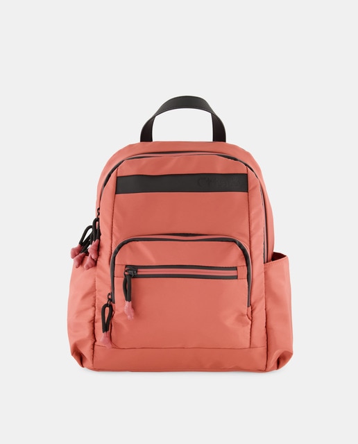 Sac a dos outlet femme rose poudré