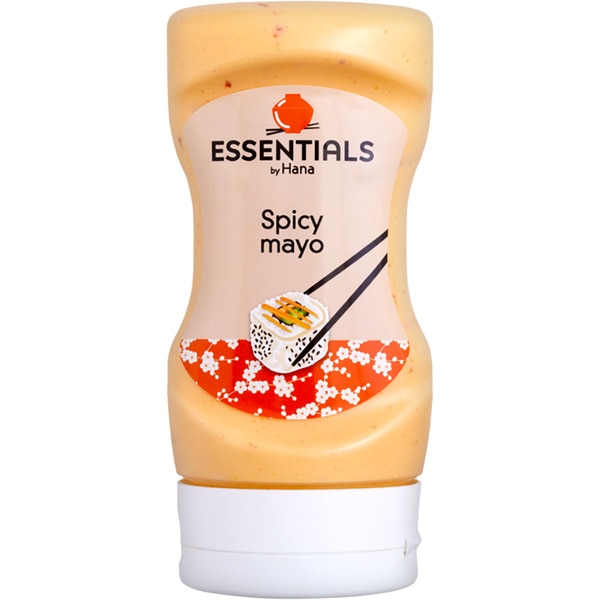Essentials by Hana Spicy Mayo spicy mayonnaise sauce can 190 ml