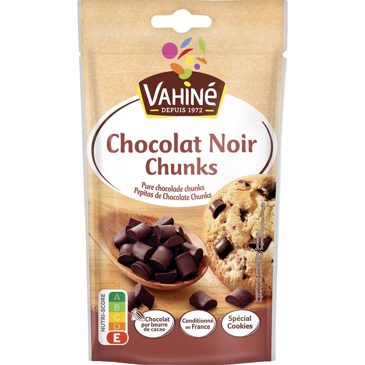 Chunks maxi pepitas de chocolate