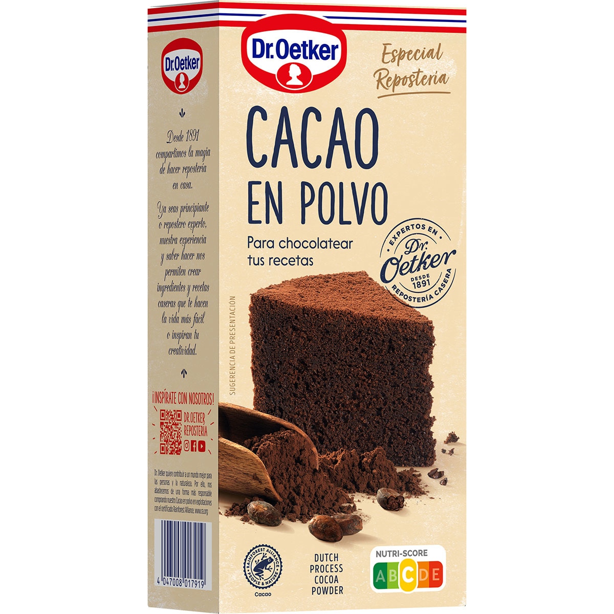 cacao en polvo especial repostería