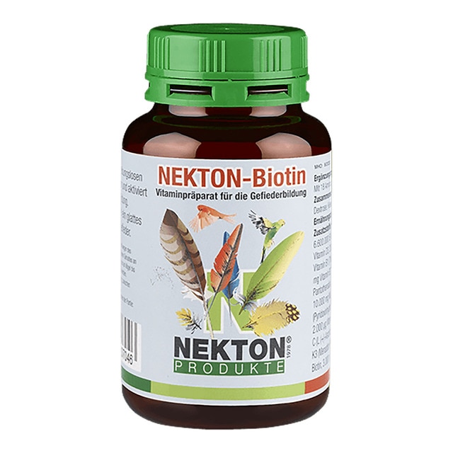 Nekton – Suplemento alimenticio para pájaros Nekton Biotin 75 g.