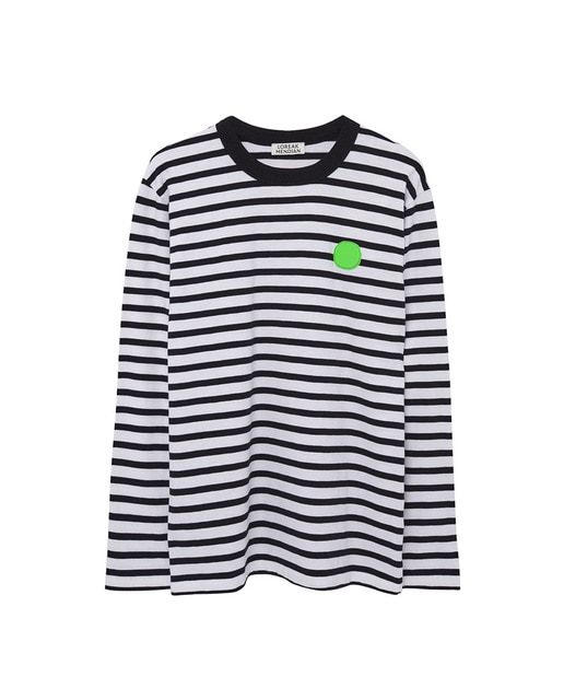 Camiseta de rayas de fit regular