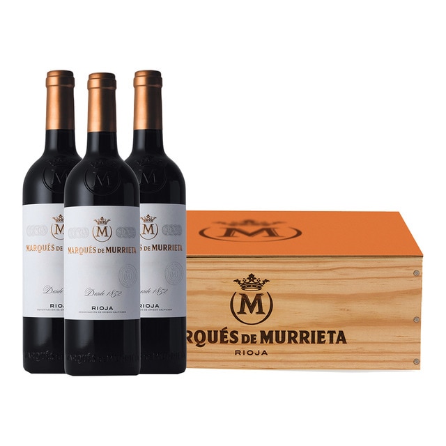 Estuche vinos tintos Marqués de Murrieta Reserva 2019 Rioja