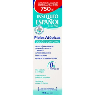 INSTITUTO ESPAÑOL Pieles Atópicas loción corporal 0% parabenos doser 750 ml