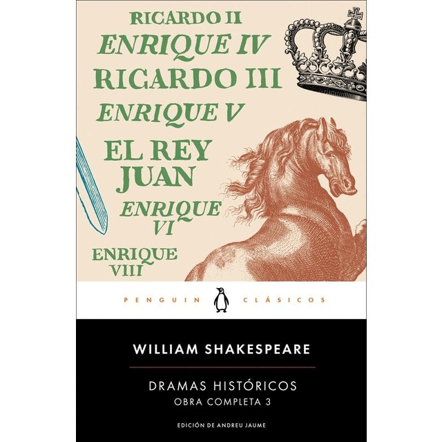 Dramas históricos (Obra completa Shakespeare 3) (Tapa blanda)