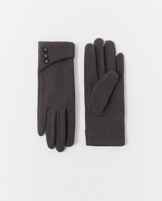 Gants triple bouton