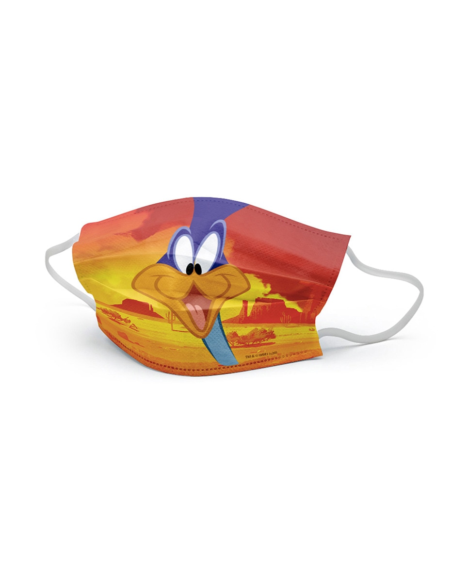 Máscara higiénica Looney Tunes Bip Bip Face 2