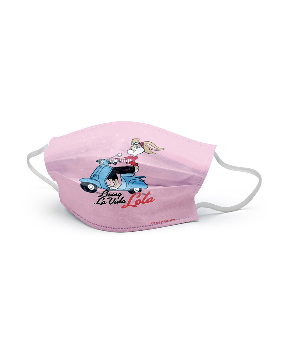 Máscara higiénica Looney Tunes Lola Moto 2