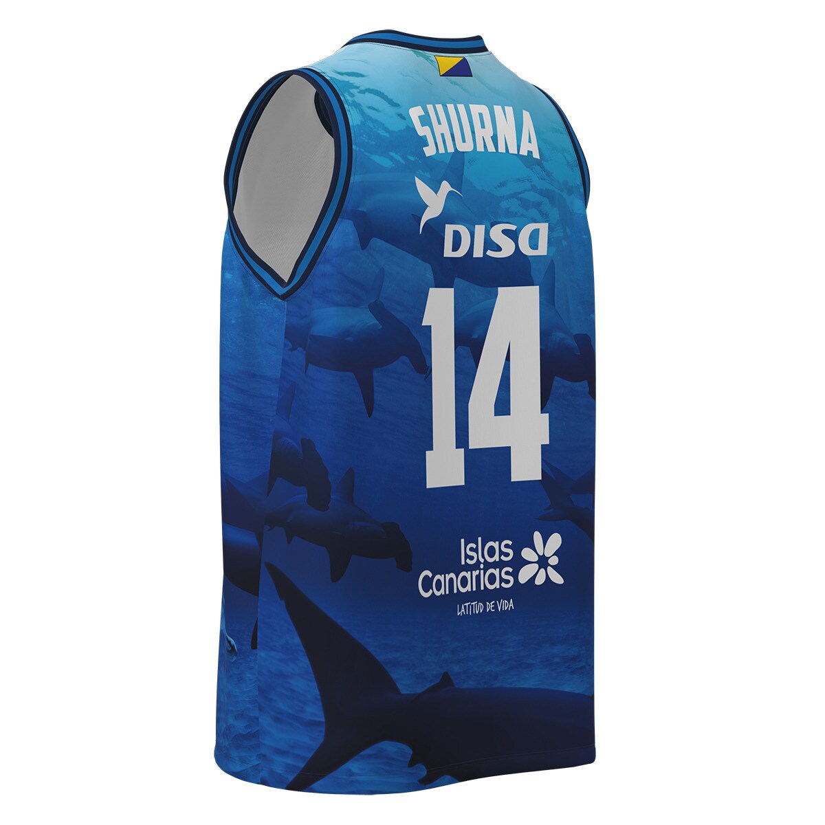 T-shirt de Criança 2.º Equipamento Gran Canaria 2023-2024 Azul-6