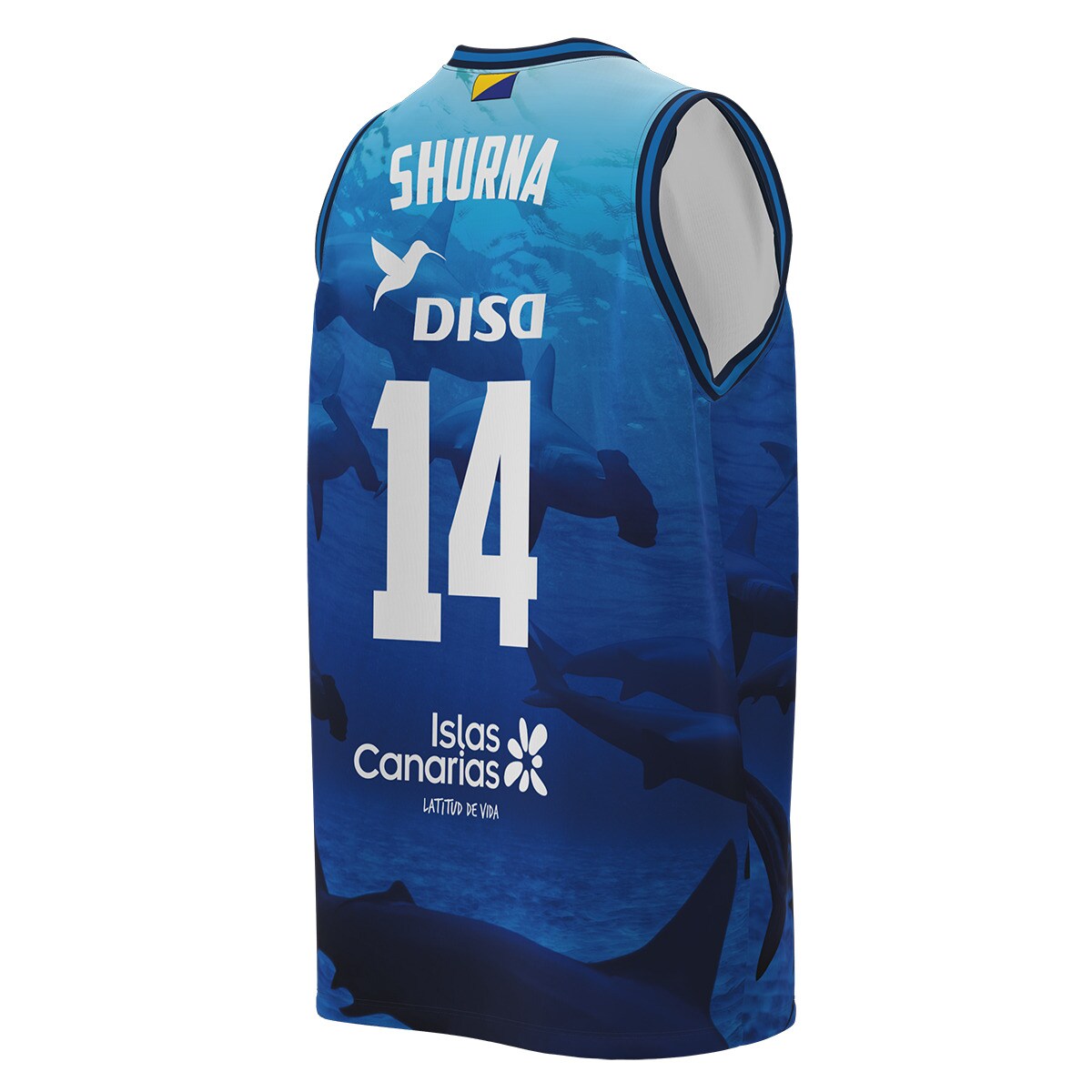T-shirt de Criança 2.º Equipamento Gran Canaria 2023-2024 Azul-5