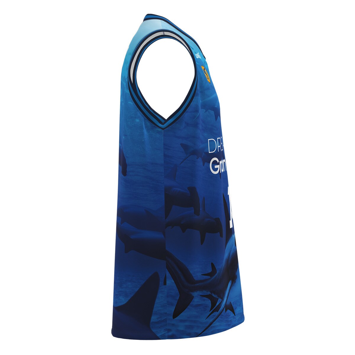 T-shirt de Criança 2.º Equipamento Gran Canaria 2023-2024 Azul-4