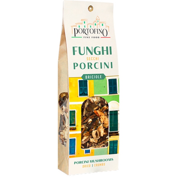 Cogumelos Secos Porcini embalagem 80 g