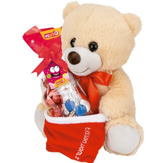 Fizzy Sortido Urso de Peluche com Chocolates embalagem 135 g