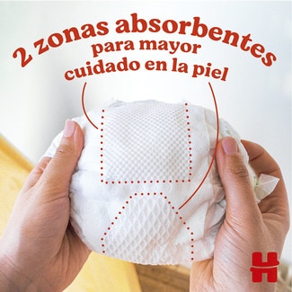 Pañales hipoalergénicos Extra Care con cuidado de la piel 4 en 1 talla 1 (2-5kg) bolsa 28 unidades - Huggies