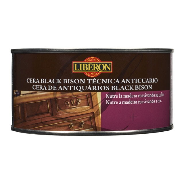 Cera Black Bison Técnica Anticuario 500 ml