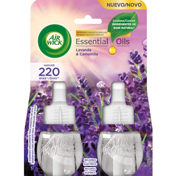 Recarga Duo Lavanda Camomila embalagem 2 unidades
