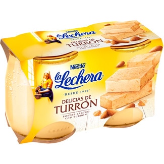 LA LECHERA delicias de turrón pack 2 unidades 125 g