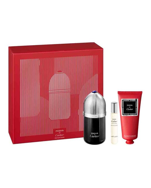 Cartier – Estuche de regalo Eau de Toilette Pasha de Cartier Édition Noire Cartier.