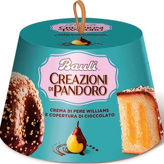 Bauli Pandoro de Pera e Chocolate embalagem 820 g