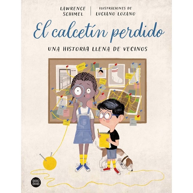El calcetín perdido: Una historia llena de vecinos