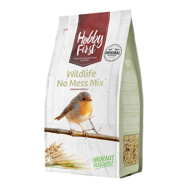 Hobby First - Alimento para pájaros silvestres mezcla de semillas peladas Hobby First 4 kg.
