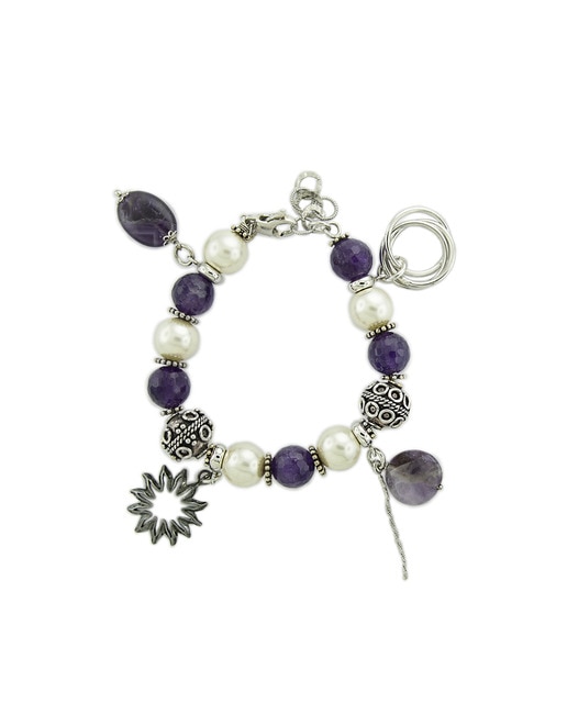 Charm Perla Amatista